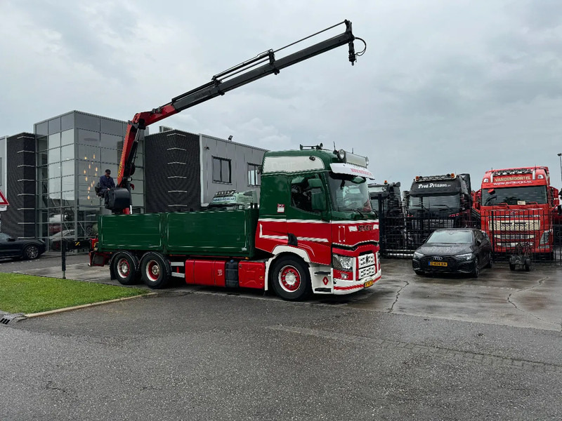 Renault T HIGH 520 6X2 EURO 6 + PALFINGER PK16002 ROTOR FUNCTION - Грузовик бортовой/ Платформа, Автоманипулятор: фото 5 Renault T HIGH 520 6X2 EURO 6 + PALFINGER PK16002 ROTOR FUNCTION - Грузовик бортовой/ Платформа, Автоманипулятор: фото 5