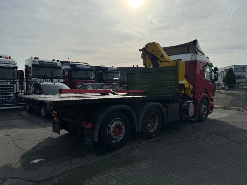 Автоманипулятор Scania P380 6X2 HIAB 288 + REMOTE CONTROL + PLATEAU: фото 11