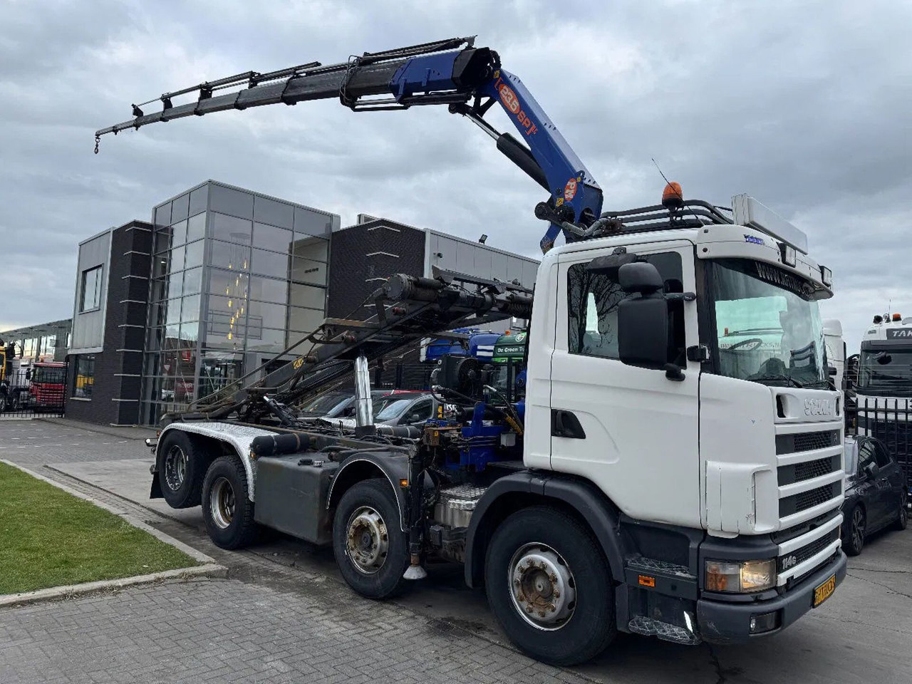 Scania R114-380 8X2 - EURO 3 + PM 23525SP LC 2013! + RE - Автоманипулятор: фото 1 Scania R114-380 8X2 - EURO 3 + PM 23525SP LC 2013! + RE - Автоманипулятор: фото 1