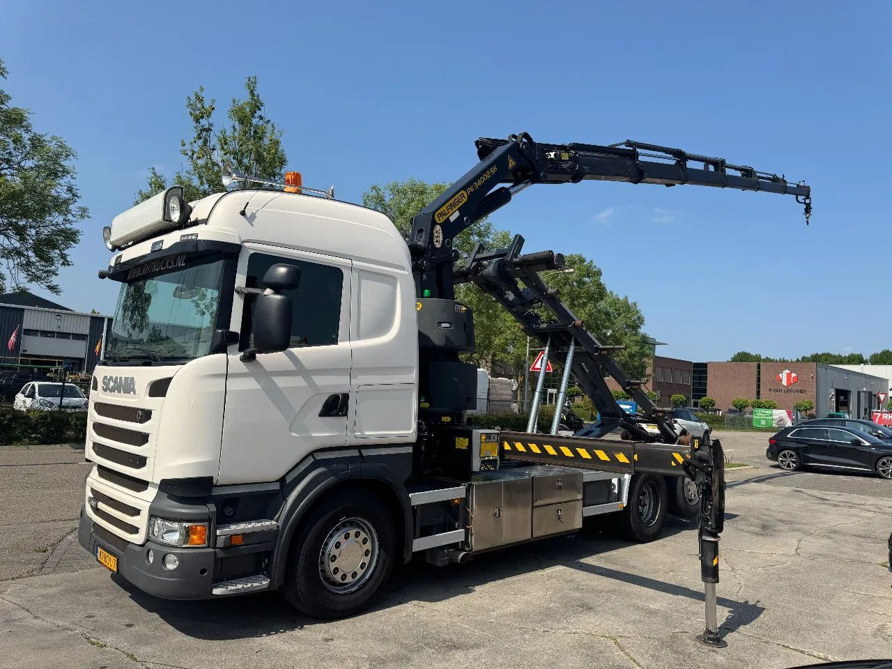 Scania R450 6X2 - EURO 6 + PALFINGER PK 32002-SH + REMO - Крюковой мультилифт, Автоманипулятор: фото 1 Scania R450 6X2 - EURO 6 + PALFINGER PK 32002-SH + REMO - Крюковой мультилифт, Автоманипулятор: фото 1