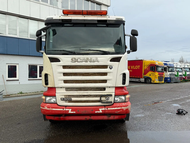Scania R500 V8 8X4 + HIAB 220-5 + REMOTE + CABLELIFT - FULL STEEL SUSP. MANUAL GEAR. BIG AXLES - Тросовый мультилифт, Автоманипулятор: фото 5 Scania R500 V8 8X4 + HIAB 220-5 + REMOTE + CABLELIFT - FULL STEEL SUSP. MANUAL GEAR. BIG AXLES - Тросовый мультилифт, Автоманипулятор: фото 5