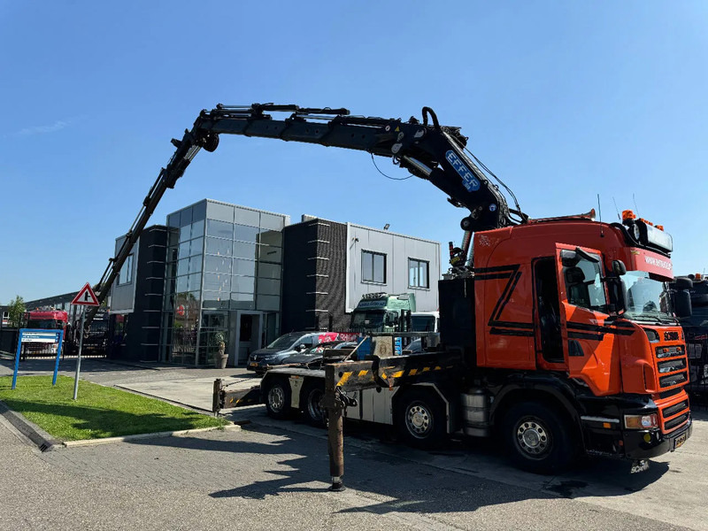 Scania R560 V8 8X2 + EFFER CRANE 1550 6S + FLYJIP 6XHYDR + REMOTE + WINCH - Автоманипулятор: фото 4 Scania R560 V8 8X2 + EFFER CRANE 1550 6S + FLYJIP 6XHYDR + REMOTE + WINCH - Автоманипулятор: фото 4