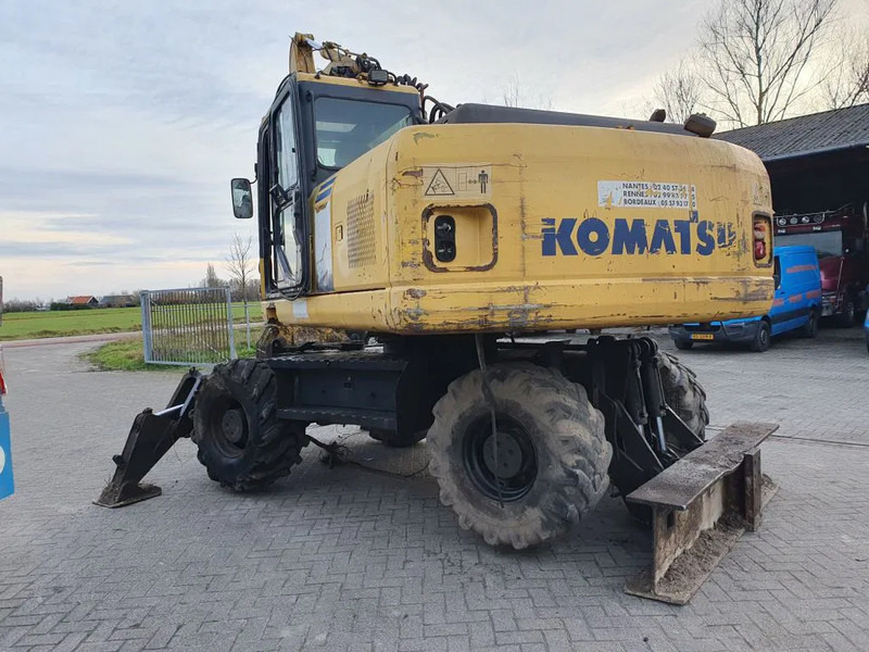 Komatsu PW180-7K - Колёсный экскаватор: фото 4 Komatsu PW180-7K - Колёсный экскаватор: фото 4