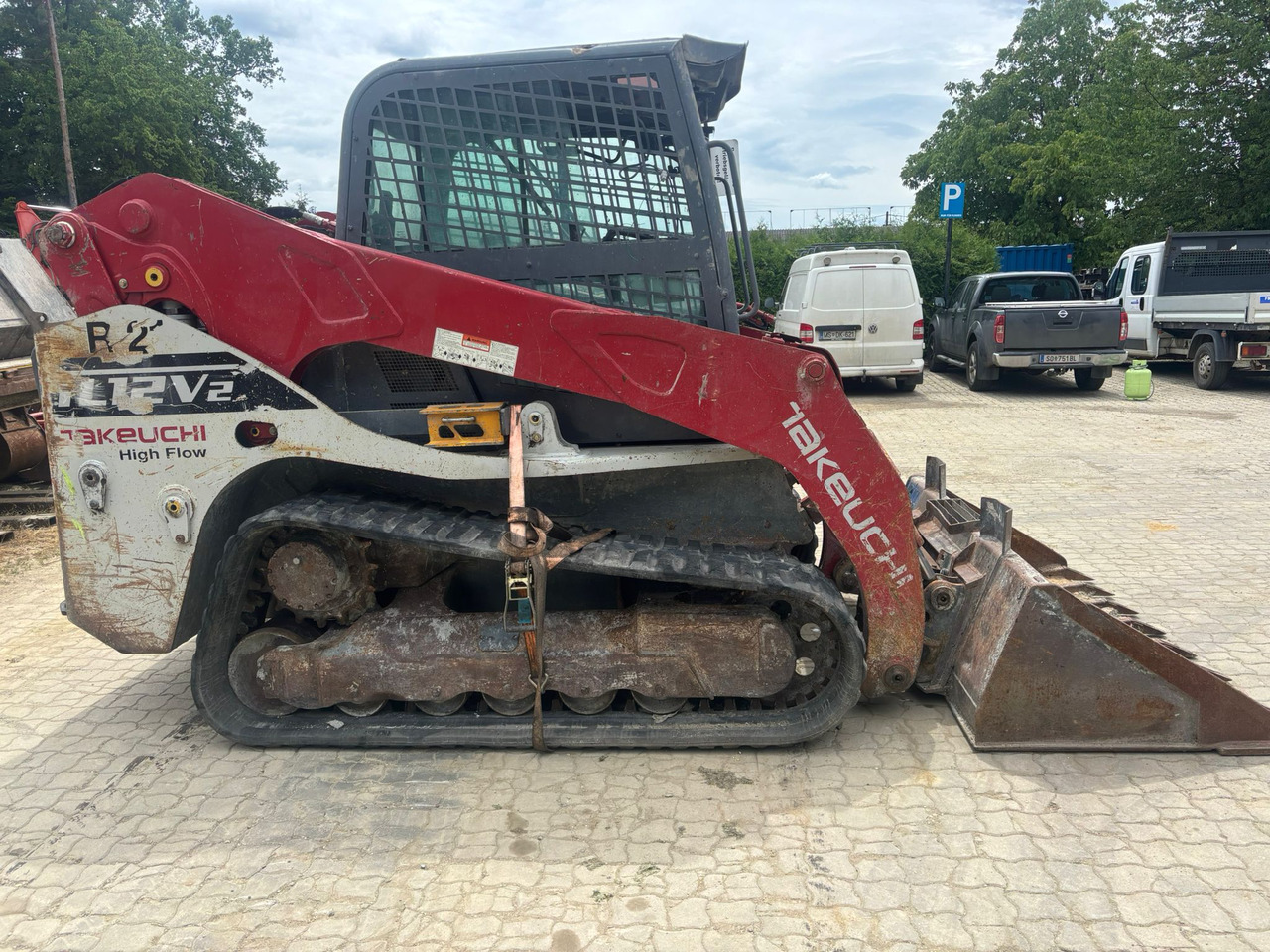 Takeuchi TL 12 V-2 - Engine defektive - Мини-погрузчик с бортовым поворотом: фото 2 Takeuchi TL 12 V-2 - Engine defektive - Мини-погрузчик с бортовым поворотом: фото 2