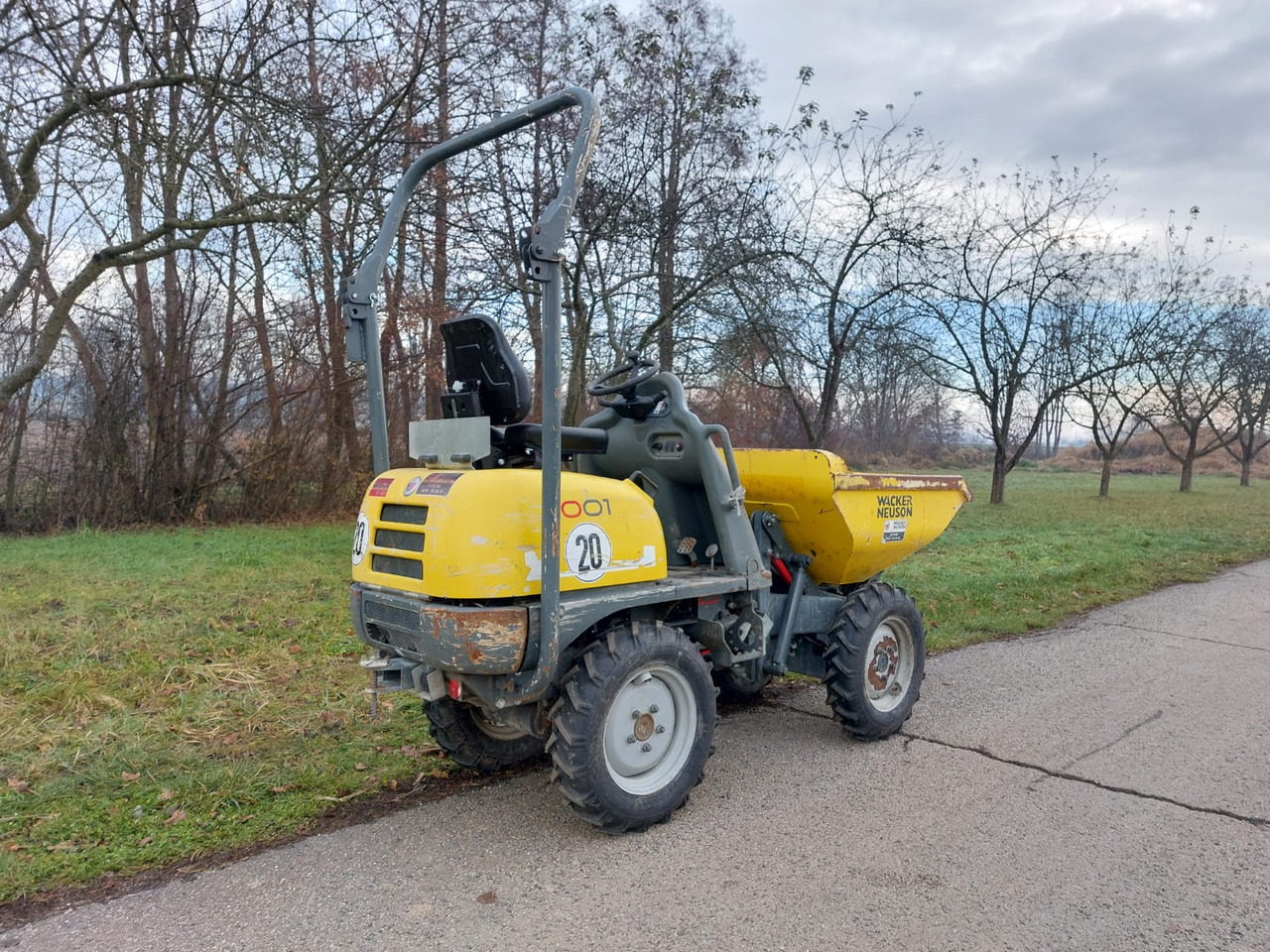 Мини-самосвал WACKER Neuson 1001: фото 7