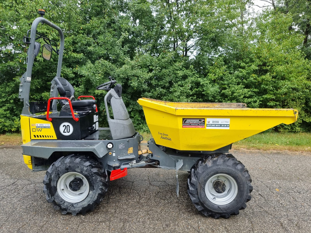 WACKER Neuson DW 60 - Внедорожный самосвал: фото 2 WACKER Neuson DW 60 - Внедорожный самосвал: фото 2
