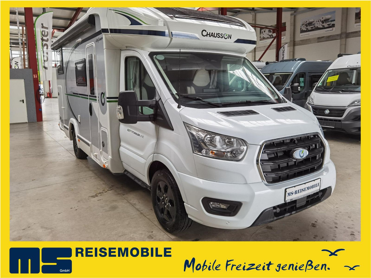 Chausson 627 TITANIUM / - 2026 - / EINZELBETTEN / 4.1T. - Полуинтегрированный автодом: фото 1 Chausson 627 TITANIUM / - 2026 - / EINZELBETTEN / 4.1T. - Полуинтегрированный автодом: фото 1