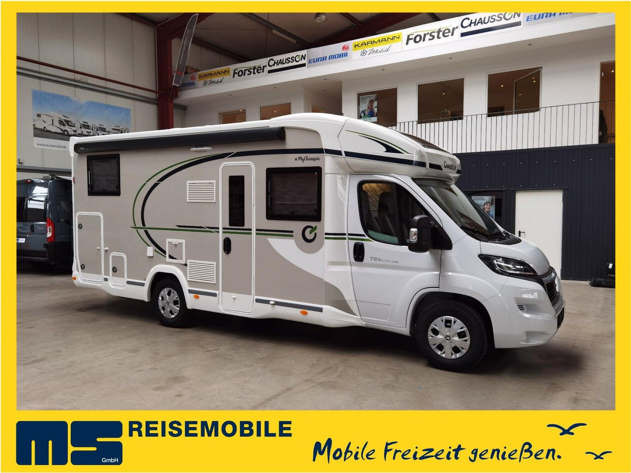 Chausson 724 ETAPE - LINE /140PS /ZUBEHÖR & CONNECT PAKET - Полуинтегрированный автодом: фото 1 Chausson 724 ETAPE - LINE /140PS /ZUBEHÖR & CONNECT PAKET - Полуинтегрированный автодом: фото 1