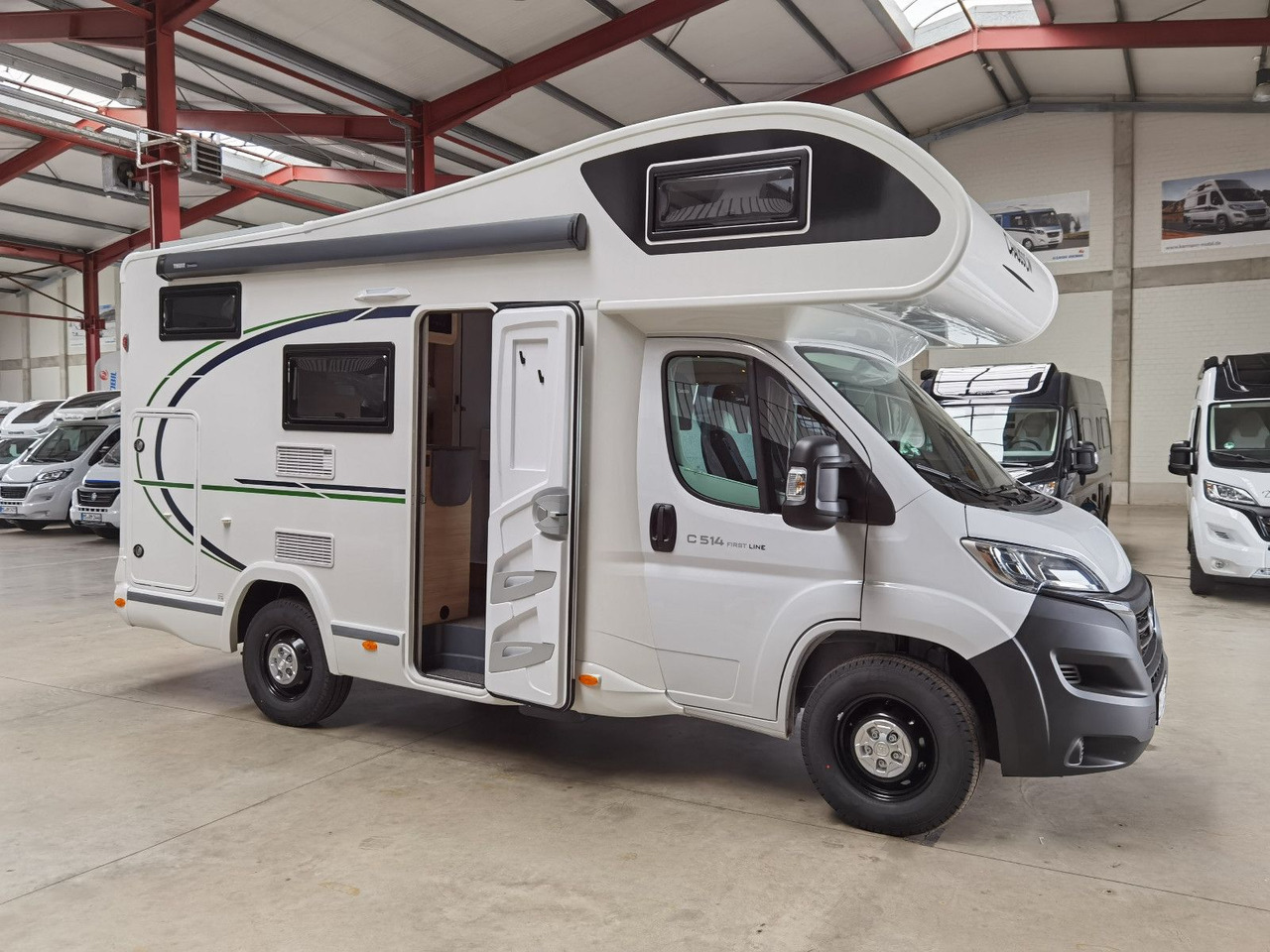 Альковный автодом Chausson C 514 FIRST LINE /140PS / ZUBEHÖR- PAKET / 5.99M: фото 7