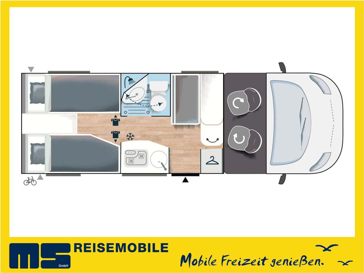 Chausson S 697 SPORT LINE / - 2026 - / EINZELBETTEN - Полуинтегрированный автодом: фото 1 Chausson S 697 SPORT LINE / - 2026 - / EINZELBETTEN - Полуинтегрированный автодом: фото 1