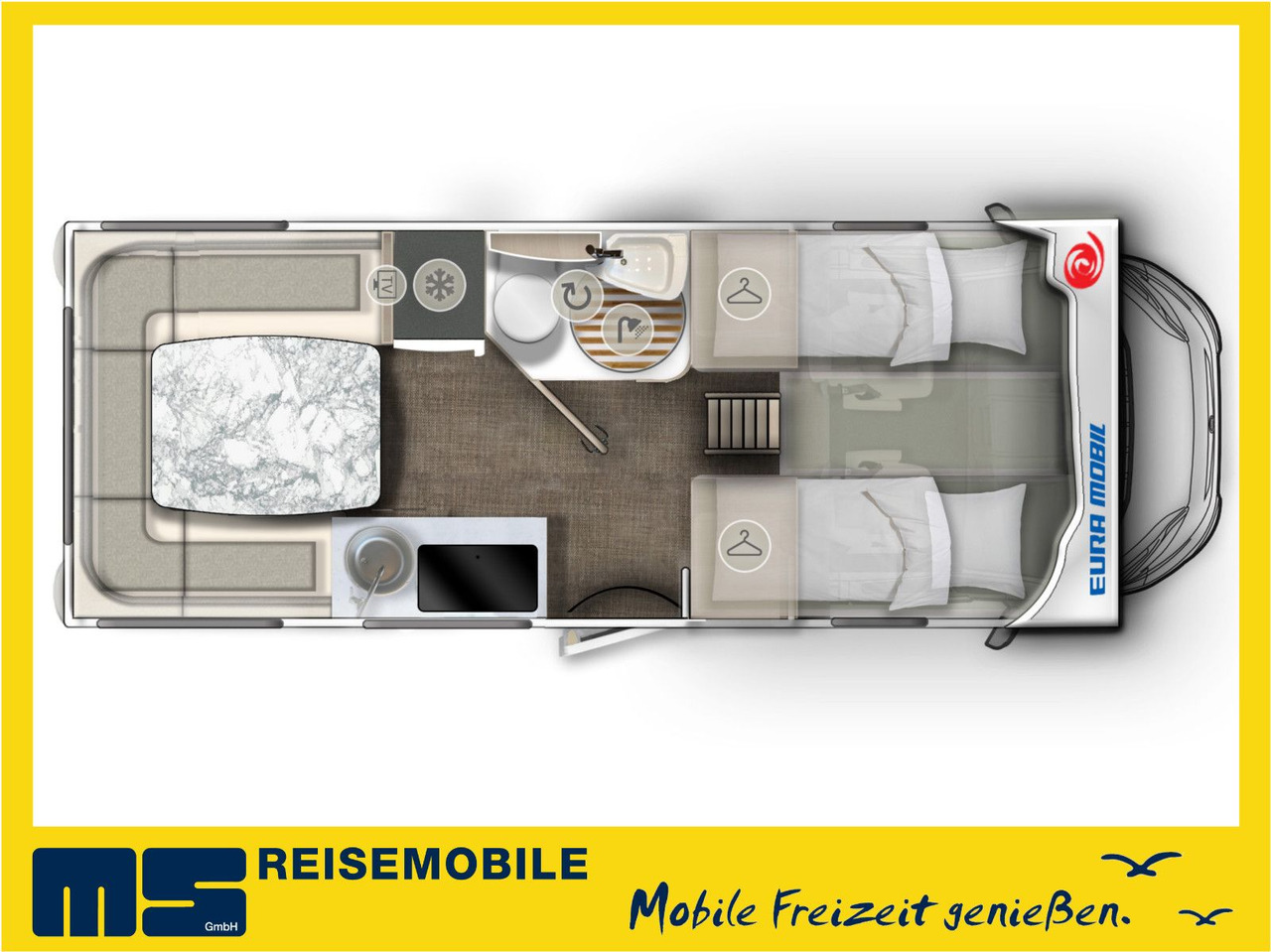 Eura Mobil ACTIVA ONE 650 HS / MOD. 2026 / TOP- AUSSTATTUNG - Альковный автодом: фото 2 Eura Mobil ACTIVA ONE 650 HS / MOD. 2026 / TOP- AUSSTATTUNG - Альковный автодом: фото 2