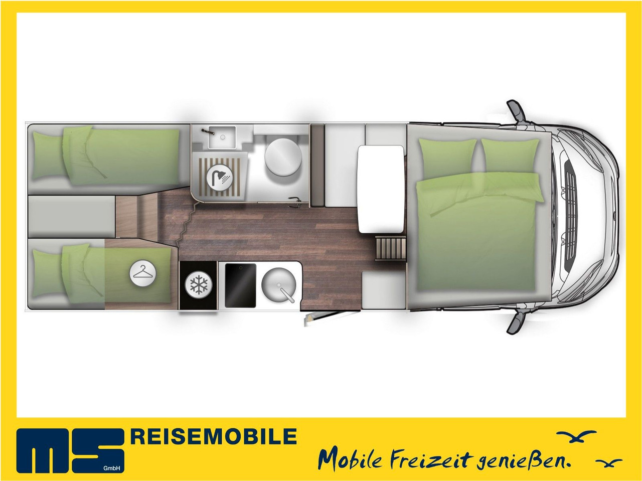 Forster A 699 EB / - 2026 - / 165 PS - 8G / EINZELBETTEN - Альковный автодом: фото 2 Forster A 699 EB / - 2026 - / 165 PS - 8G / EINZELBETTEN - Альковный автодом: фото 2