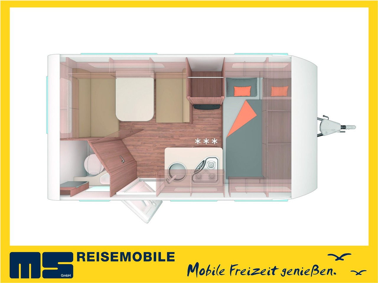 Weinsberg CARAONE 390 QD / -2026 -/ 1350 KG - Прицеп дача: фото 2 Weinsberg CARAONE 390 QD / -2026 -/ 1350 KG - Прицеп дача: фото 2