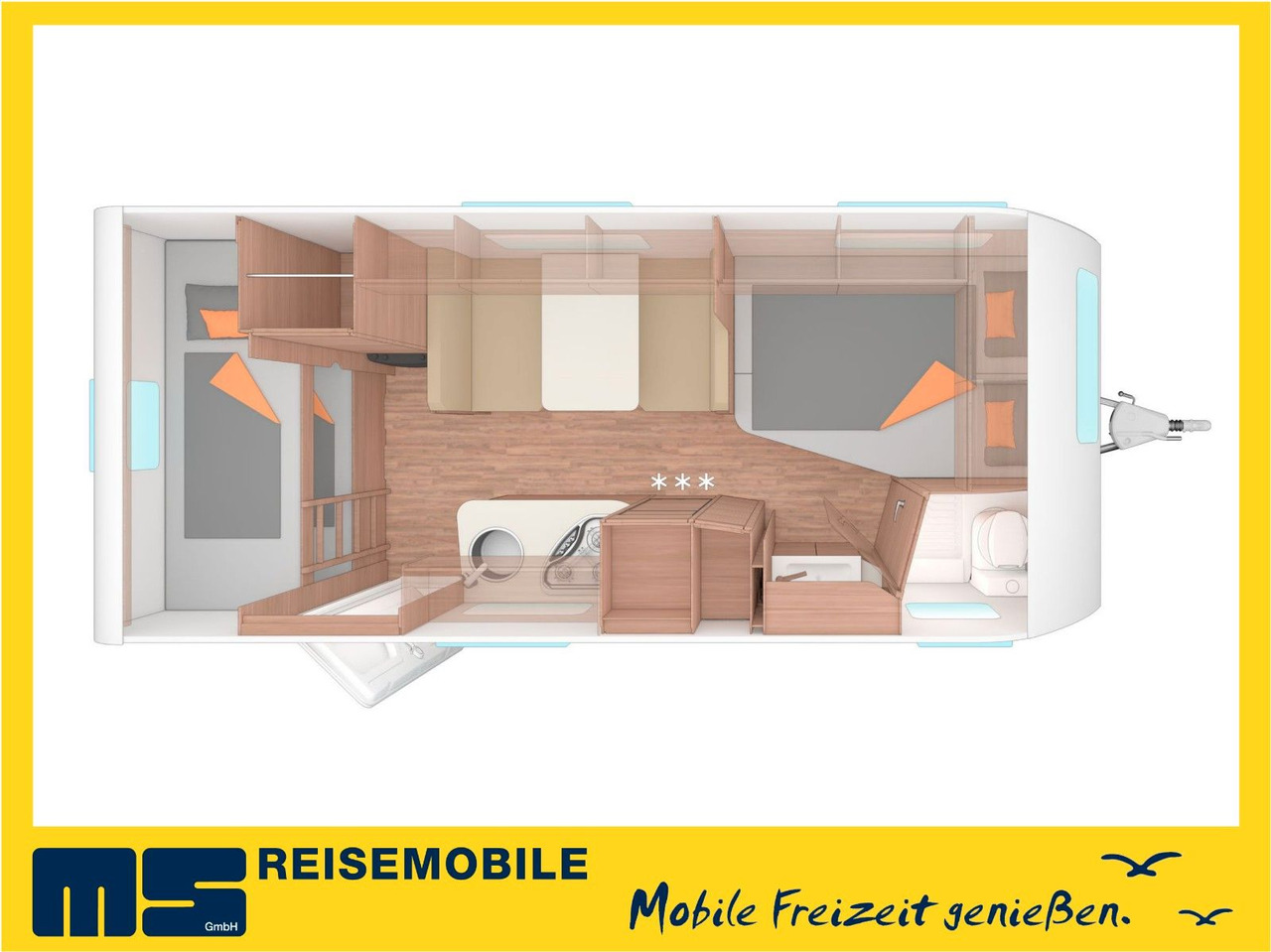 Weinsberg CARAONE 500 FDK -MODELL 2026- / 1700kg - Прицеп дача: фото 2 Weinsberg CARAONE 500 FDK -MODELL 2026- / 1700kg - Прицеп дача: фото 2