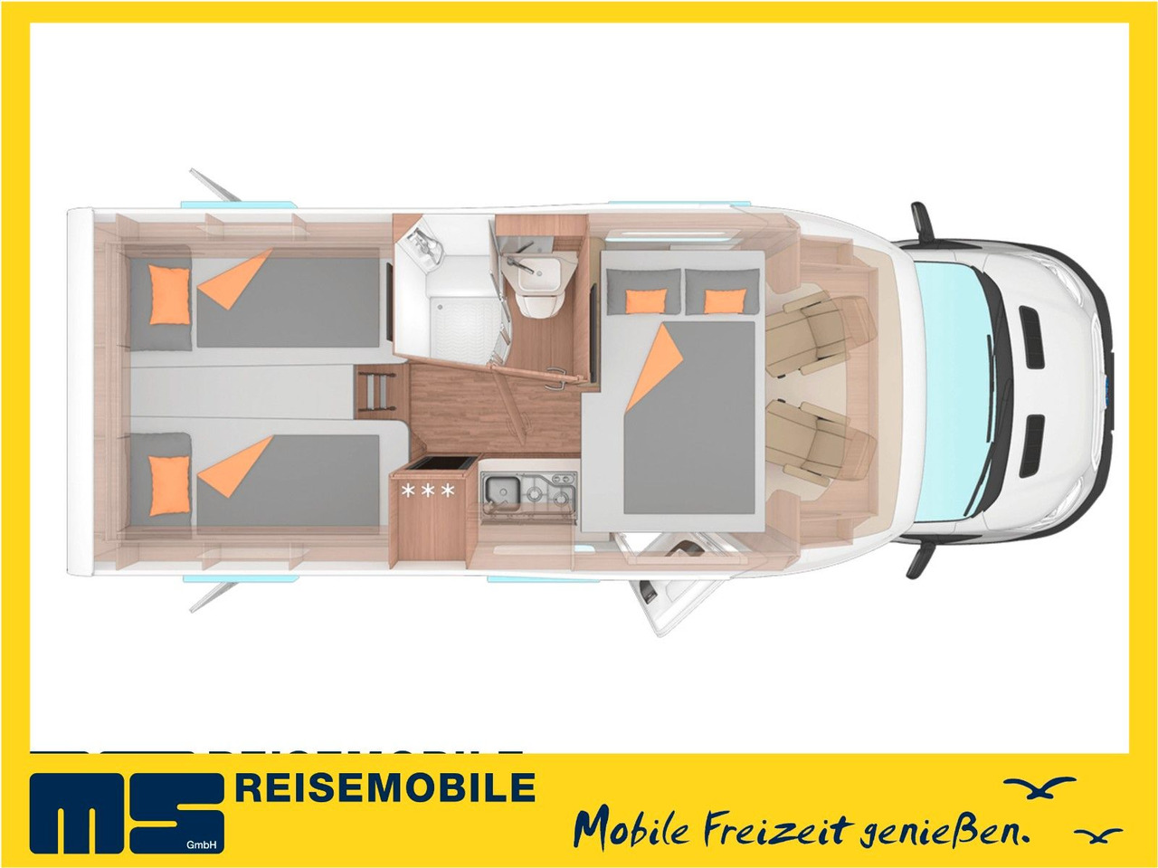 Weinsberg CARASUITE 650 MEG /155PS /EINZELBETTEN & HUBBETT - Полуинтегрированный автодом: фото 2 Weinsberg CARASUITE 650 MEG /155PS /EINZELBETTEN & HUBBETT - Полуинтегрированный автодом: фото 2