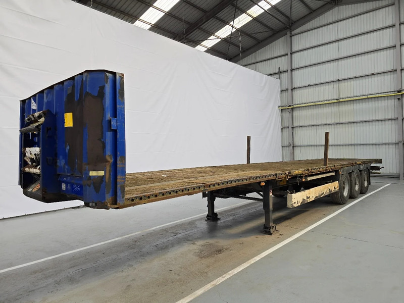 Krone SD 27 FREINS TOMBOURS /TROMMELREMMEN - Полуприцеп бортовой/ Платформа: фото 1 Krone SD 27 FREINS TOMBOURS /TROMMELREMMEN - Полуприцеп бортовой/ Платформа: фото 1