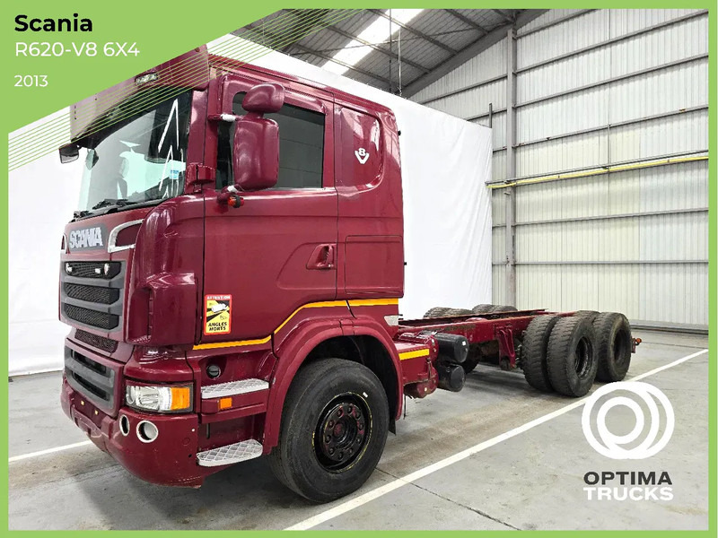 Scania R620-V8 6x4 / RETARDER / AIRCO / EURO 5 - Грузовик-шасси: фото 1 Scania R620-V8 6x4 / RETARDER / AIRCO / EURO 5 - Грузовик-шасси: фото 1