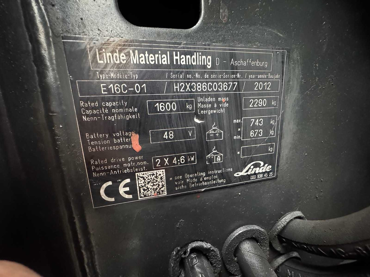 Вилочный погрузчик 04/2021 LINDE E16 1.600 KG 3.+4.: фото 20 Вилочный погрузчик 04/2021 LINDE E16 1.600 KG 3.+4.: фото 20