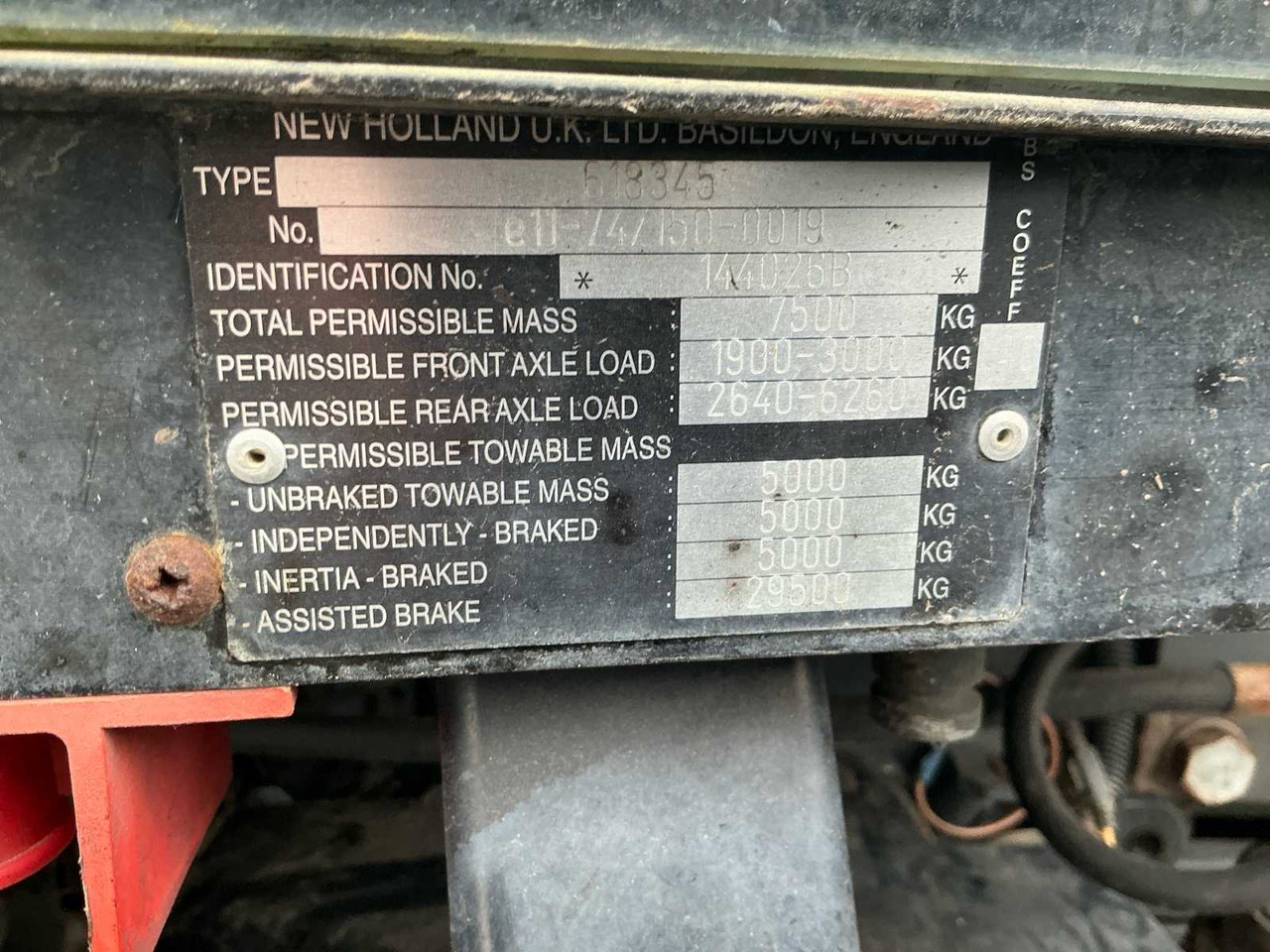 Трактор 1998 NEW HOLLAND TS115 ALL-WHEEL DRIVE FARM TRACTOR: фото 26