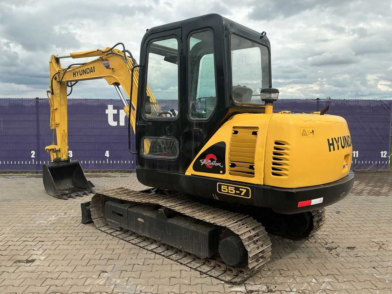 2011 - HYUNDAI - ROBEX - R55-7 - CRAWLER EXCAVATOR - Экскаватор: фото 3 2011 - HYUNDAI - ROBEX - R55-7 - CRAWLER EXCAVATOR - Экскаватор: фото 3