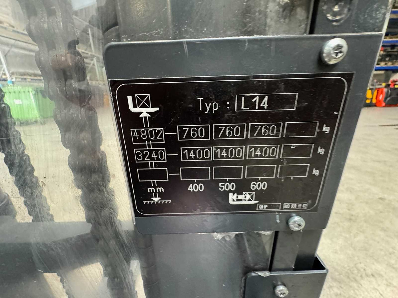 Вилочный погрузчик 2014 SERVICE +UVV 09/2026 LINDE L14 1.400KG TRIPLEX 470CM PALLET TRUCK ANT 1.982 HOURS: фото 16