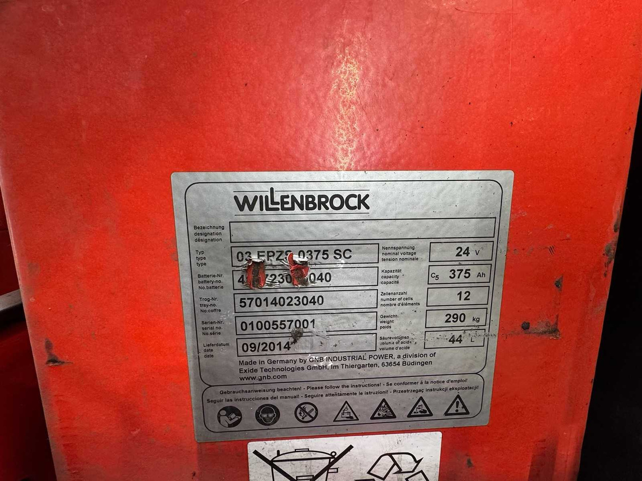 Вилочный погрузчик 2014 SERVICE +UVV 09/2026 LINDE L14 1.400KG TRIPLEX 470CM PALLET TRUCK ANT 1.982 HOURS: фото 14