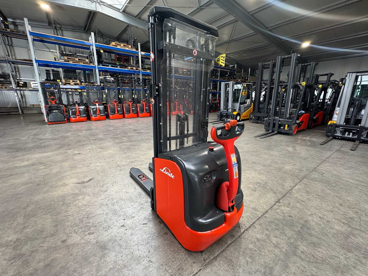 Вилочный погрузчик 2014 SERVICE +UVV 09/2026 LINDE L14 1.400KG TRIPLEX 470CM PALLET TRUCK ANT 1.982 HOURS: фото 9
