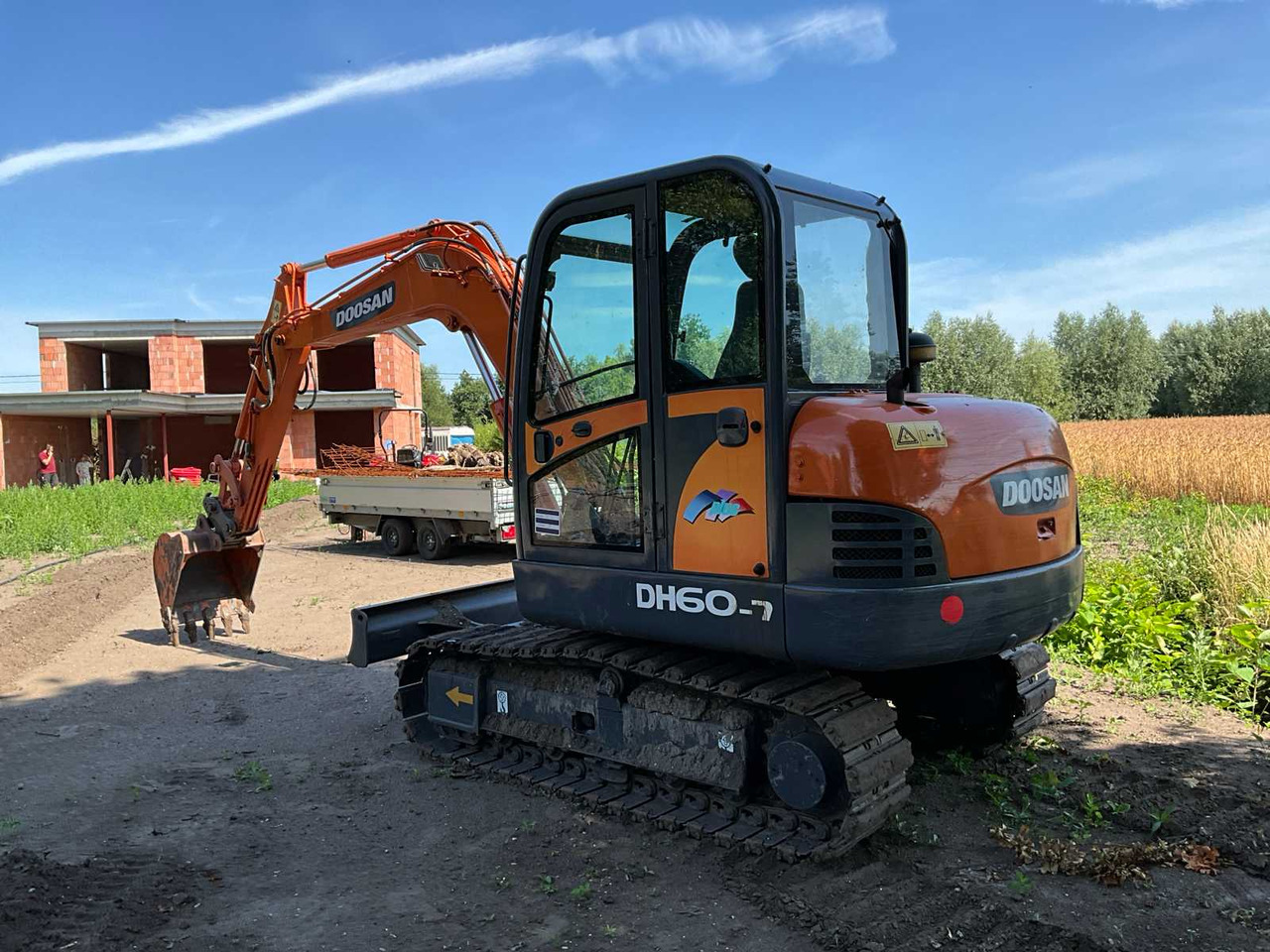 Doosan doosan Crawler exavator DH60-7 - Гусеничный экскаватор: фото 3 Doosan doosan Crawler exavator DH60-7 - Гусеничный экскаватор: фото 3