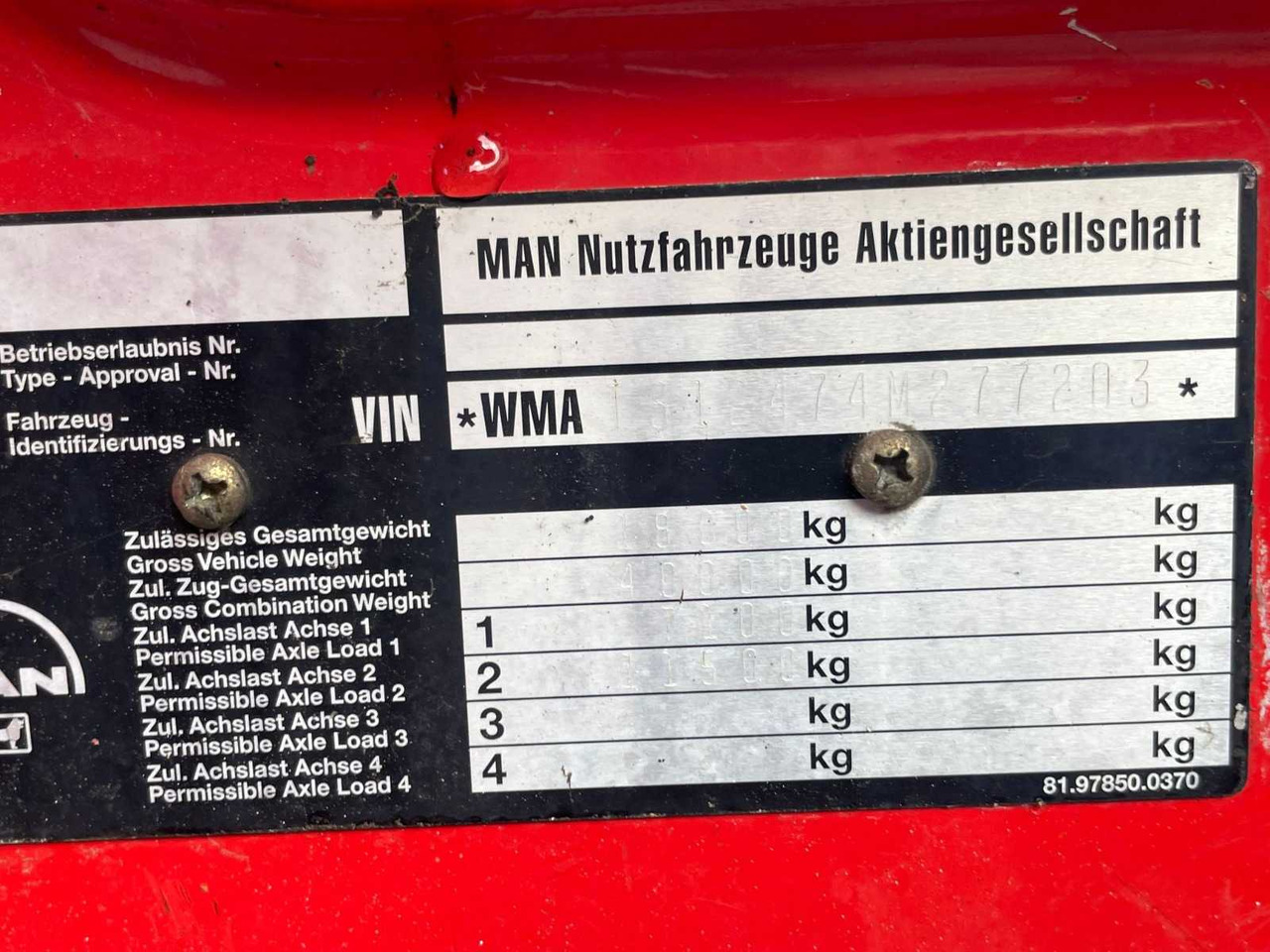 MAN - 1999 - 18.310 TIPPER - TRUCK - Грузовик: фото 5 MAN - 1999 - 18.310 TIPPER - TRUCK - Грузовик: фото 5