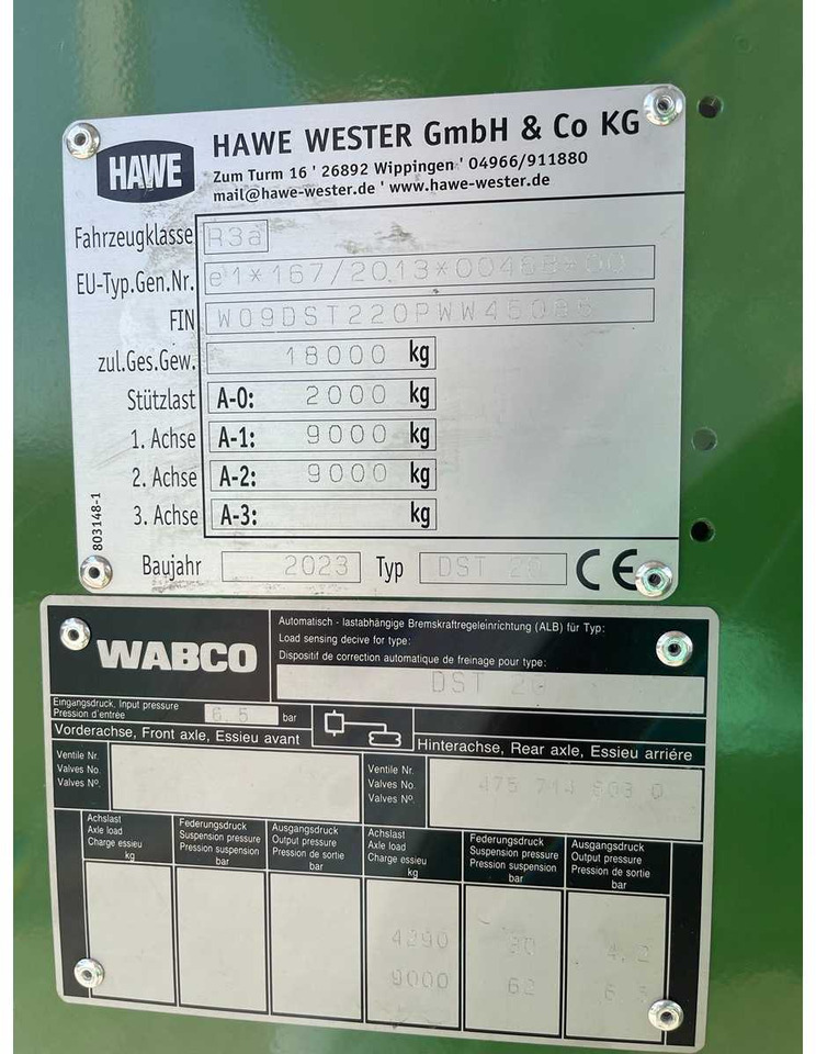 Техника для силоса HAWE DST 20: фото 8 Техника для силоса HAWE DST 20: фото 8