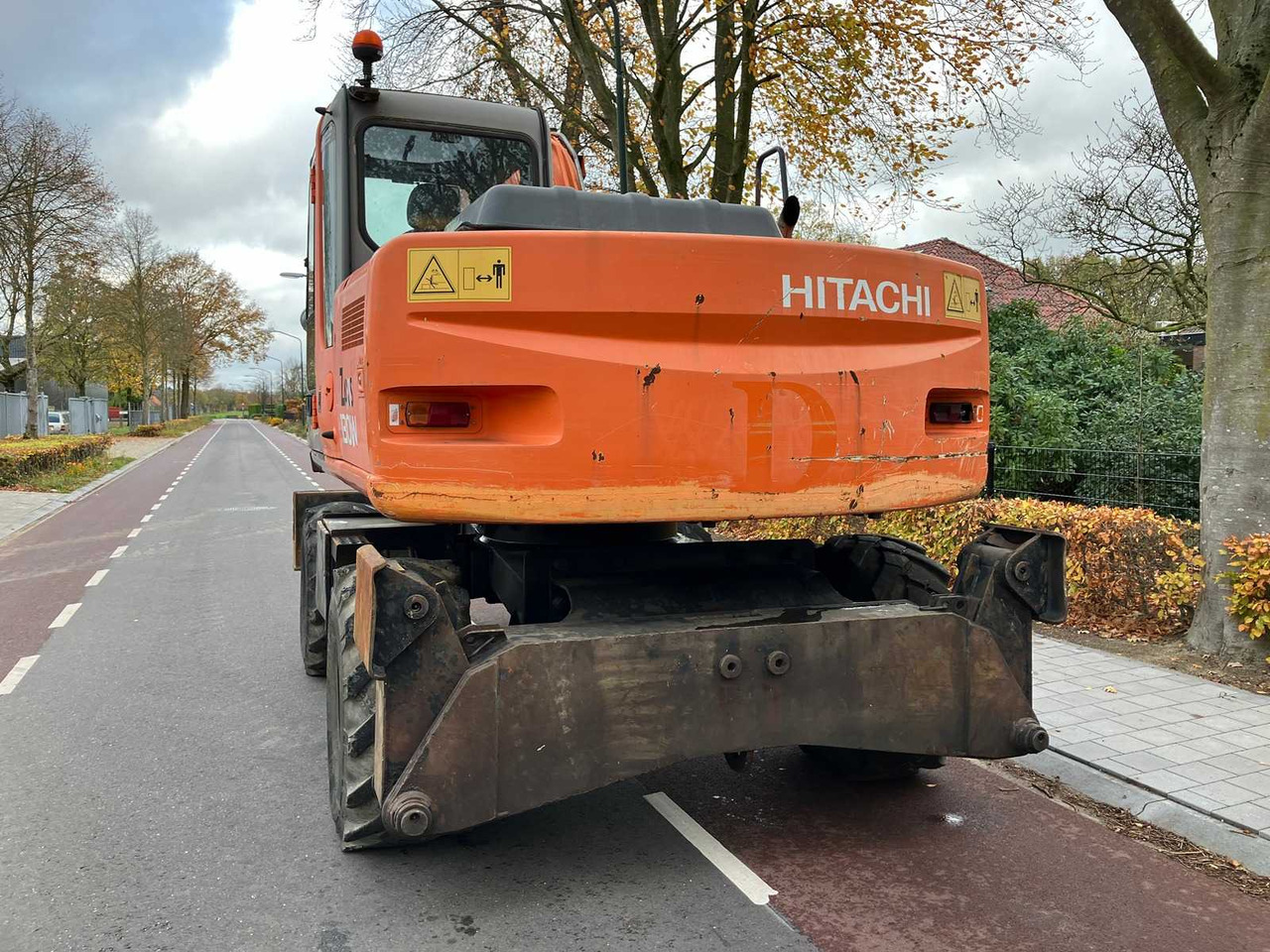 HITACHI - 2008 - ZX130W - WHEELED EXCAVATOR - Колёсный экскаватор: фото 4 HITACHI - 2008 - ZX130W - WHEELED EXCAVATOR - Колёсный экскаватор: фото 4