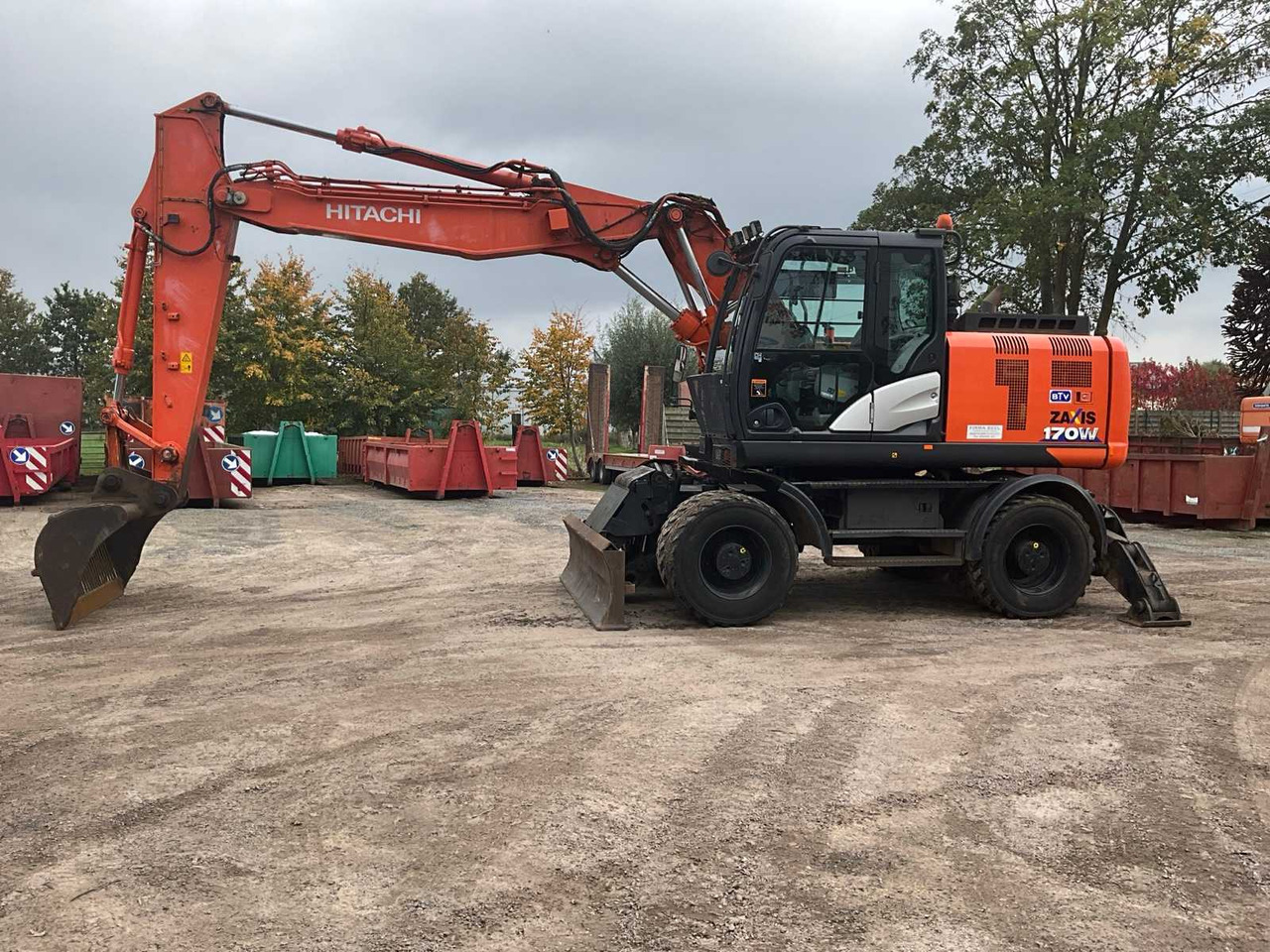 Hitachi ZAXIS 170W-6 - Колёсный экскаватор: фото 2 Hitachi ZAXIS 170W-6 - Колёсный экскаватор: фото 2