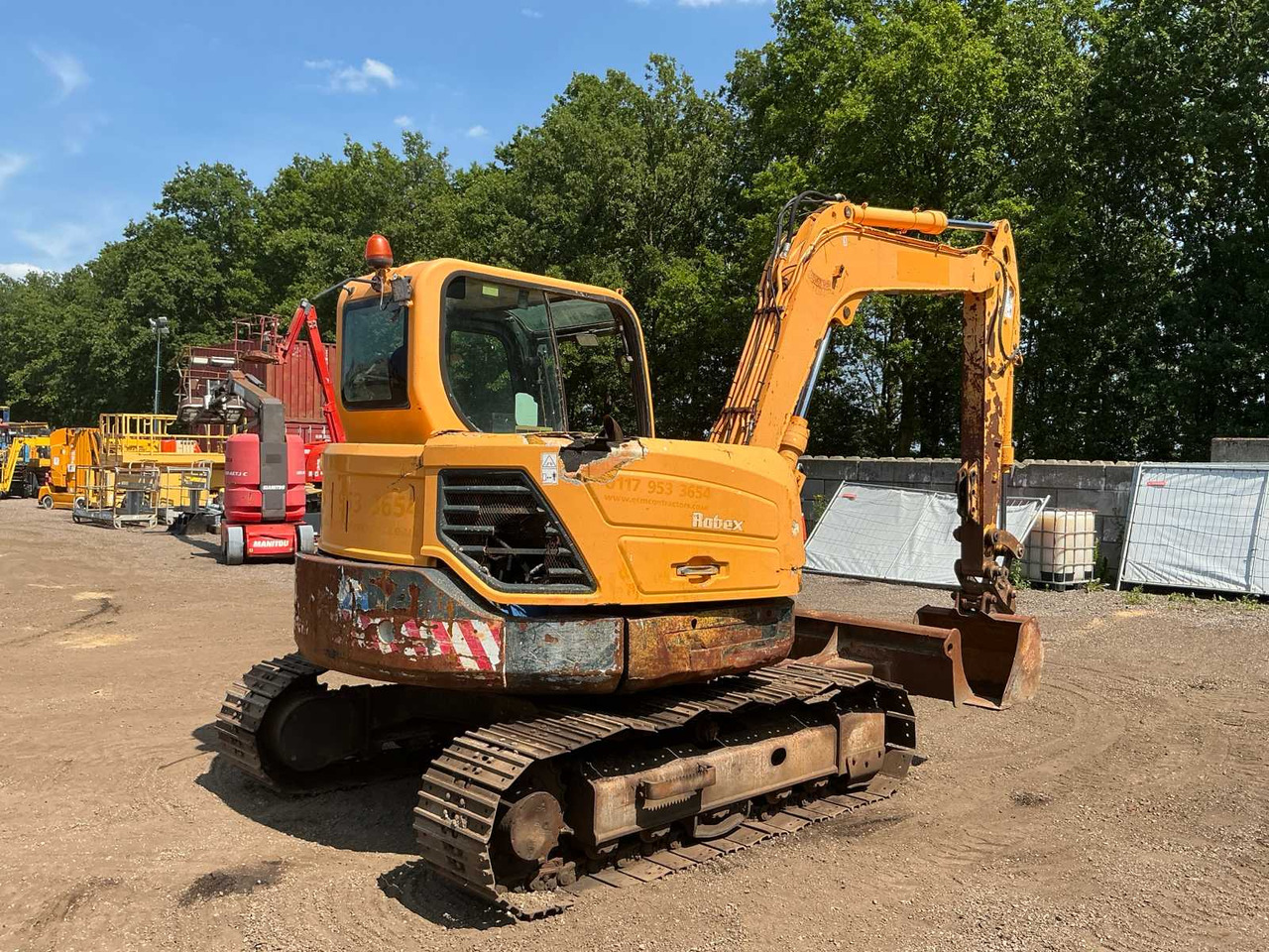 Hyundai Robex 80cr - Гусеничный экскаватор: фото 4 Hyundai Robex 80cr - Гусеничный экскаватор: фото 4