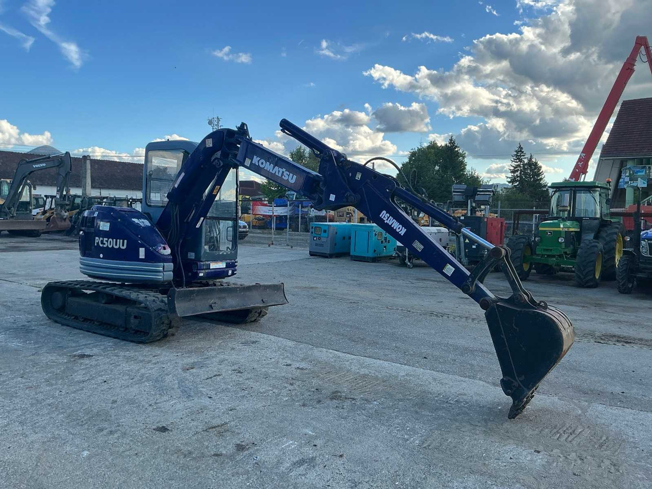 Komatsu PC50 UU-2 - Мини-экскаватор: фото 4 Komatsu PC50 UU-2 - Мини-экскаватор: фото 4