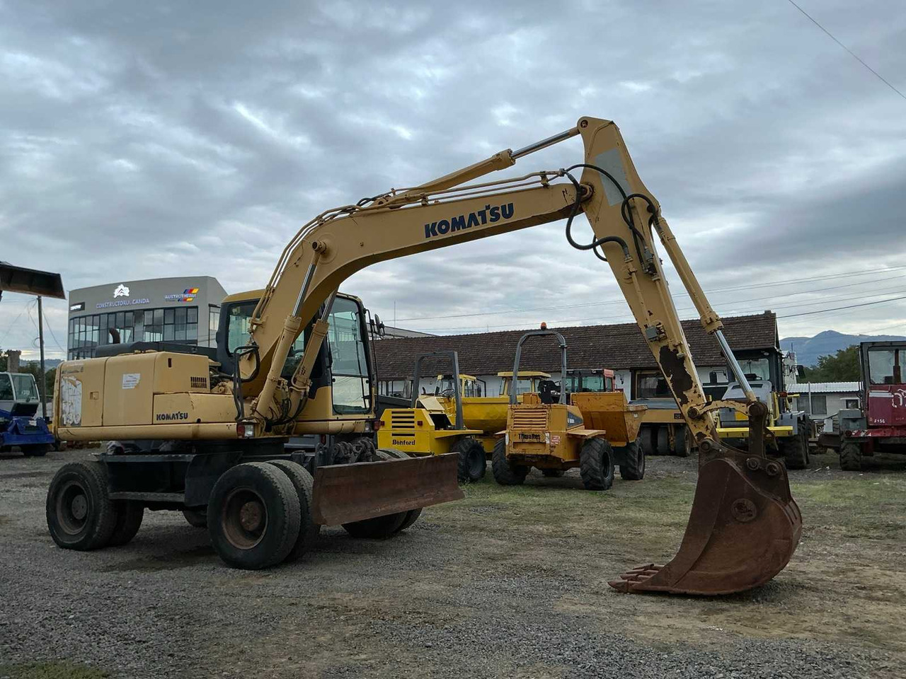Komatsu PW 130 -7K - Колёсный экскаватор: фото 4 Komatsu PW 130 -7K - Колёсный экскаватор: фото 4