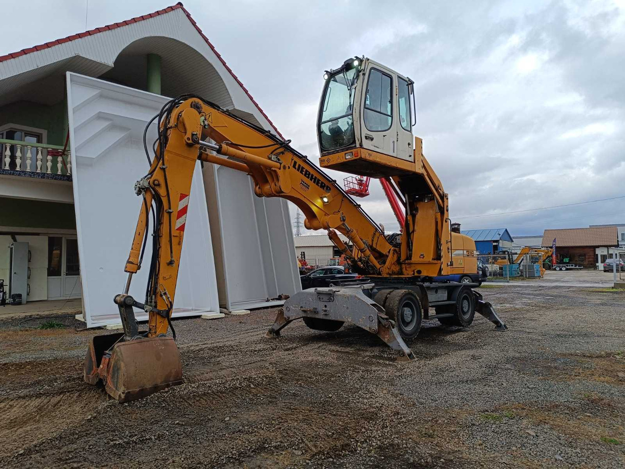 LIEBHERR - A 316 LITRONIC - WHEELED EXCAVATOR - 2009 - Колёсный экскаватор: фото 1 LIEBHERR - A 316 LITRONIC - WHEELED EXCAVATOR - 2009 - Колёсный экскаватор: фото 1