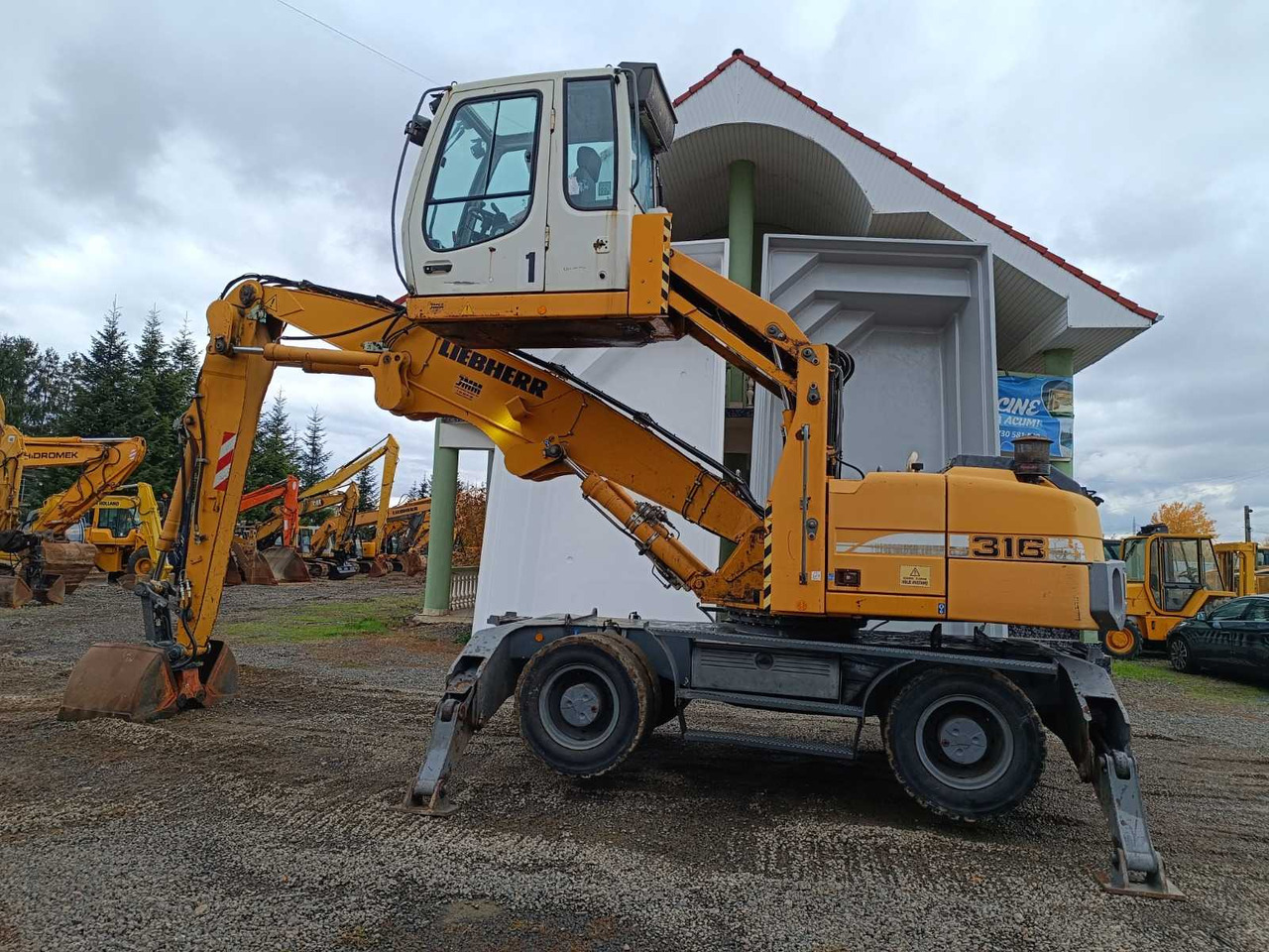 LIEBHERR - A 316 LITRONIC - WHEELED EXCAVATOR - 2009 - Колёсный экскаватор: фото 3 LIEBHERR - A 316 LITRONIC - WHEELED EXCAVATOR - 2009 - Колёсный экскаватор: фото 3