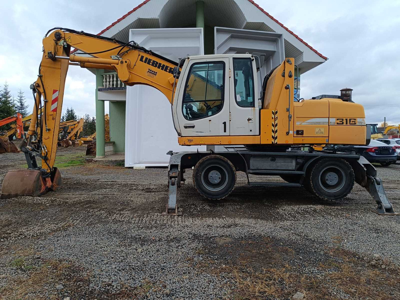 LIEBHERR - A 316 LITRONIC - WHEELED EXCAVATOR - 2009 - Колёсный экскаватор: фото 4 LIEBHERR - A 316 LITRONIC - WHEELED EXCAVATOR - 2009 - Колёсный экскаватор: фото 4