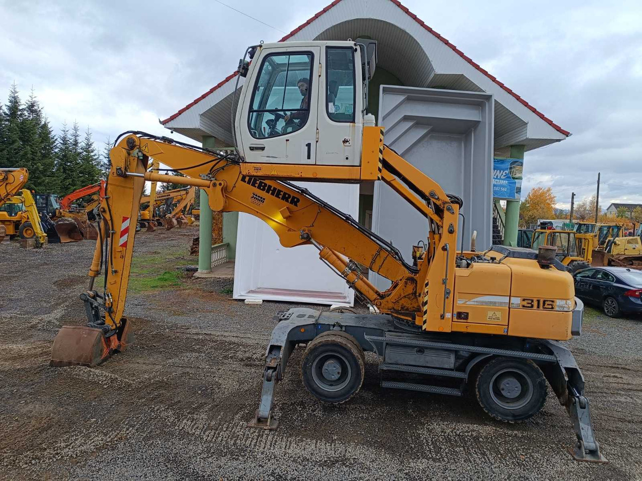 LIEBHERR - A 316 LITRONIC - WHEELED EXCAVATOR - 2009 - Колёсный экскаватор: фото 5 LIEBHERR - A 316 LITRONIC - WHEELED EXCAVATOR - 2009 - Колёсный экскаватор: фото 5