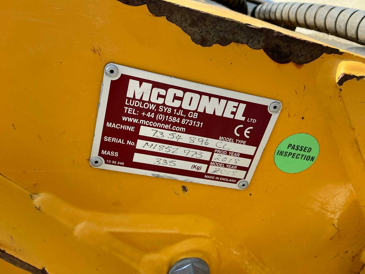 McConnel Rotor Tuffcut 1200 - Косилка-измельчитель/ Мульчер: фото 5 McConnel Rotor Tuffcut 1200 - Косилка-измельчитель/ Мульчер: фото 5