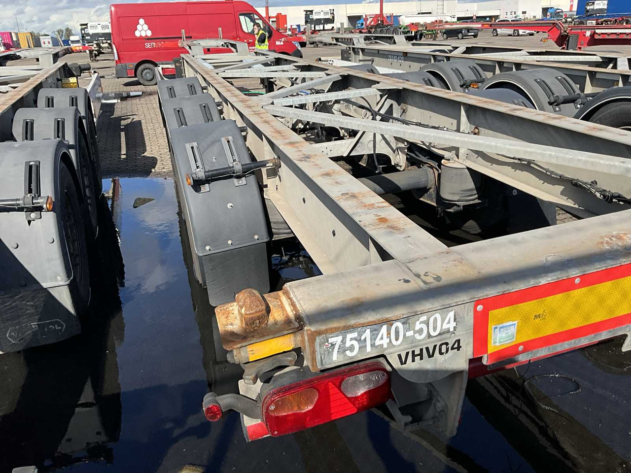 2018 VAN HOOL CONTAINER CHASSIS SEMI-TRAILER CONTAINER TRANSPORT 40-45 FEET (75140-504) - Полуприцеп: фото 5 2018 VAN HOOL CONTAINER CHASSIS SEMI-TRAILER CONTAINER TRANSPORT 40-45 FEET (75140-504) - Полуприцеп: фото 5