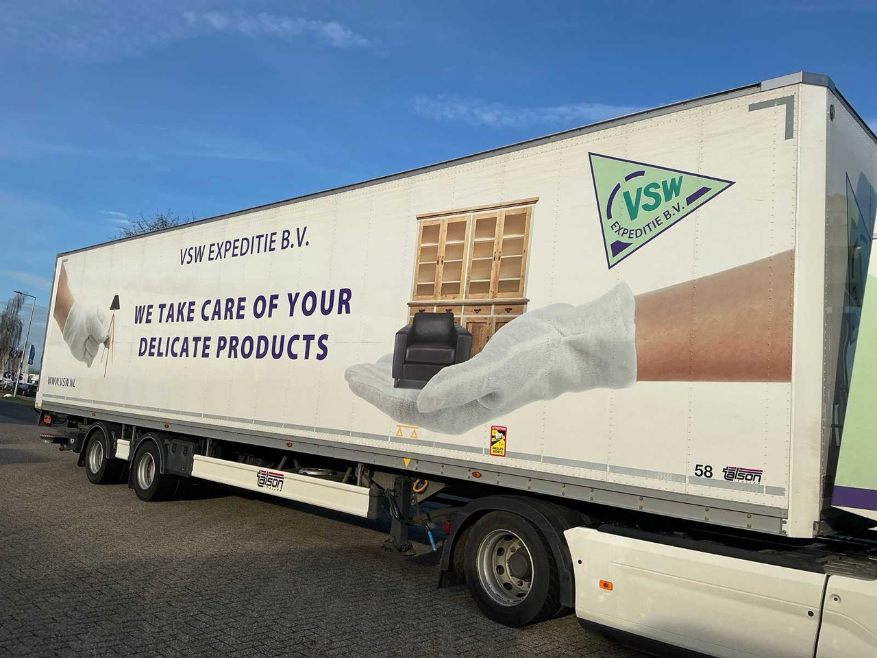 2022 TALSON DISTRI F1520 SEMI-TRAILER - Полуприцеп: фото 2 2022 TALSON DISTRI F1520 SEMI-TRAILER - Полуприцеп: фото 2