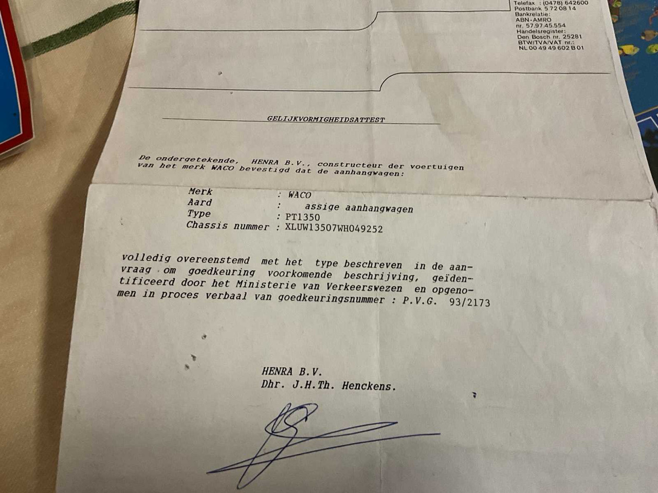 1998 PACKO TRAILER - Прицеп: фото 5 1998 PACKO TRAILER - Прицеп: фото 5