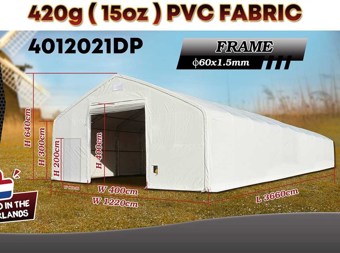 Rhino-Cross-Shelter 4012021DP - 36,6x12,2x6,4 m - Резервуар для хранения: фото 2 Rhino-Cross-Shelter 4012021DP - 36,6x12,2x6,4 m - Резервуар для хранения: фото 2