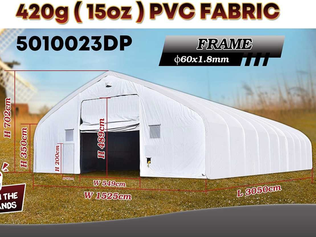 Rhino-Cross-Shelter 5010023DP - 30,5x15,25x7,015 m - Резервуар для хранения: фото 2 Rhino-Cross-Shelter 5010023DP - 30,5x15,25x7,015 m - Резервуар для хранения: фото 2