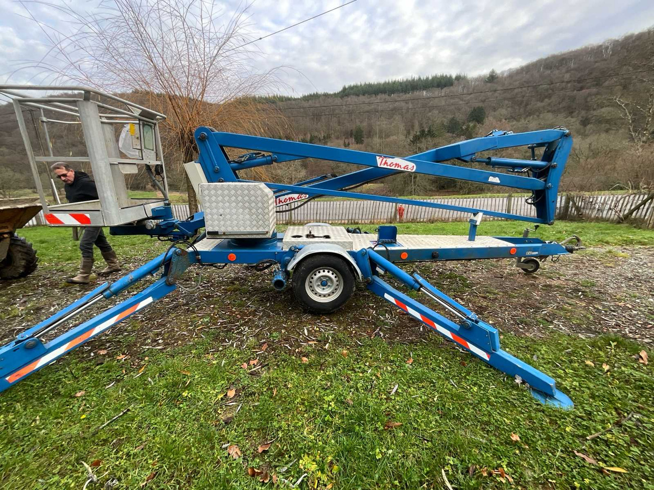 Подъёмник THOMAS 120 NWT - 12M AERIAL WORK PLATFORM: фото 6