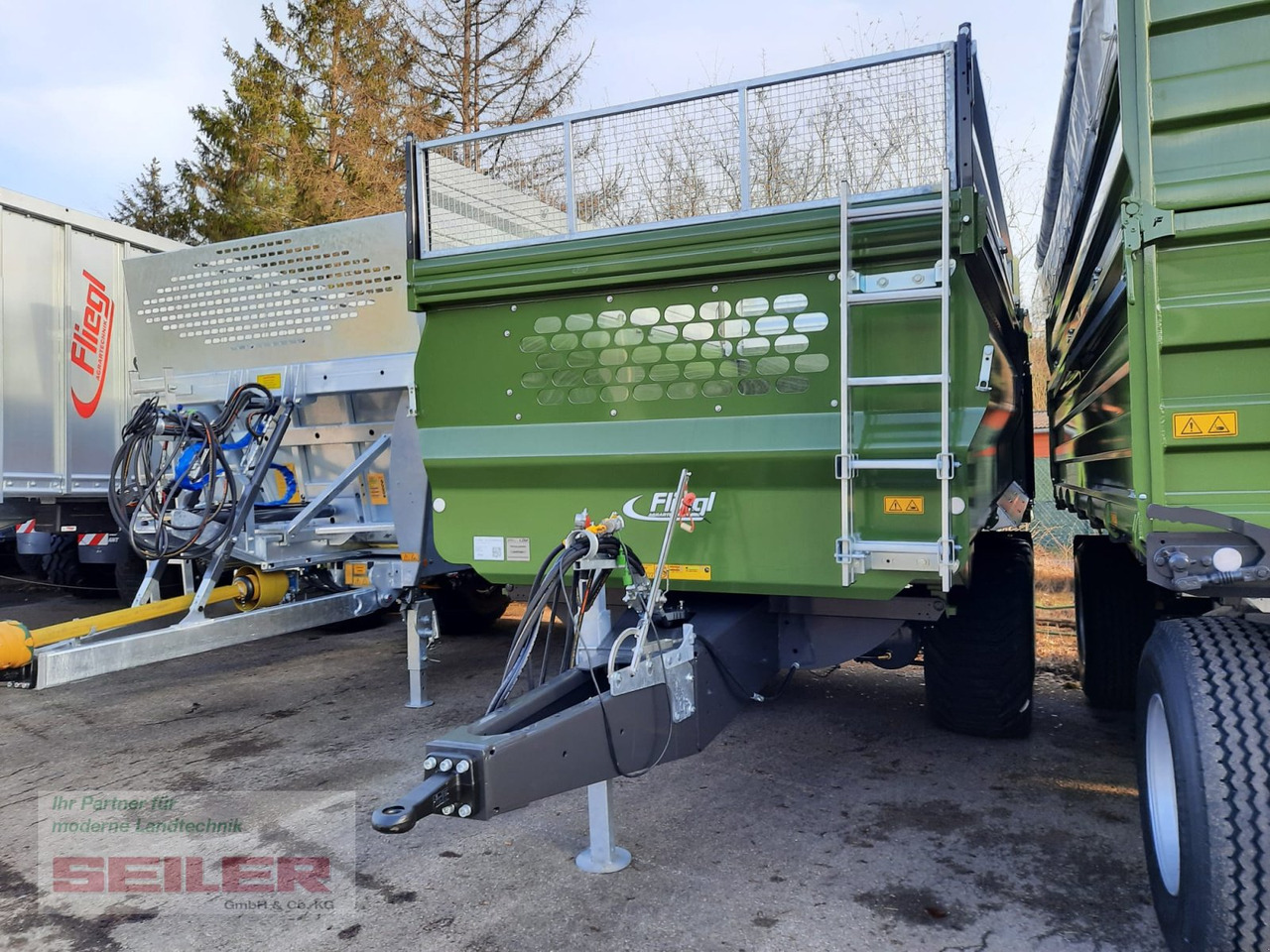 Fliegl TMK 140 FOX 20m³ - Сельскохозяйственный прицеп-самосвал: фото 3 Fliegl TMK 140 FOX 20m³ - Сельскохозяйственный прицеп-самосвал: фото 3