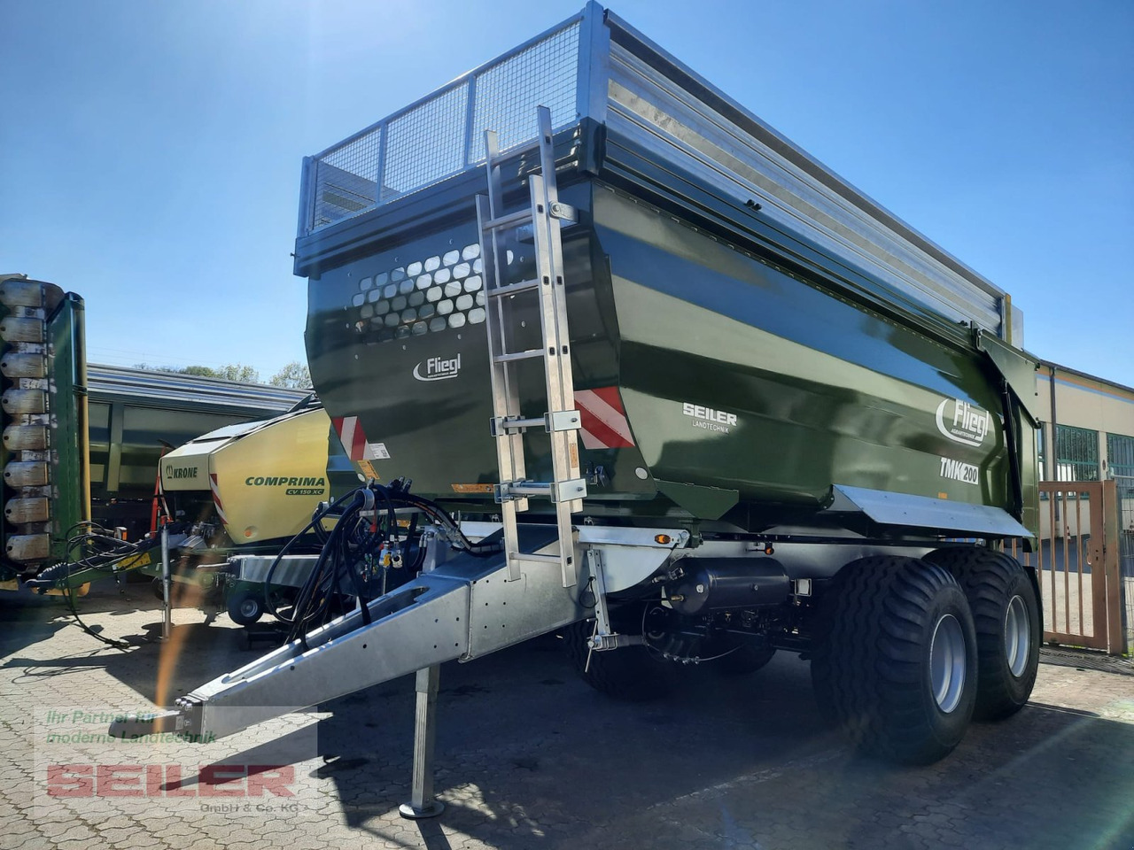 Fliegl TMK 200 FOX 27m³ - Сельскохозяйственный прицеп-самосвал: фото 1 Fliegl TMK 200 FOX 27m³ - Сельскохозяйственный прицеп-самосвал: фото 1