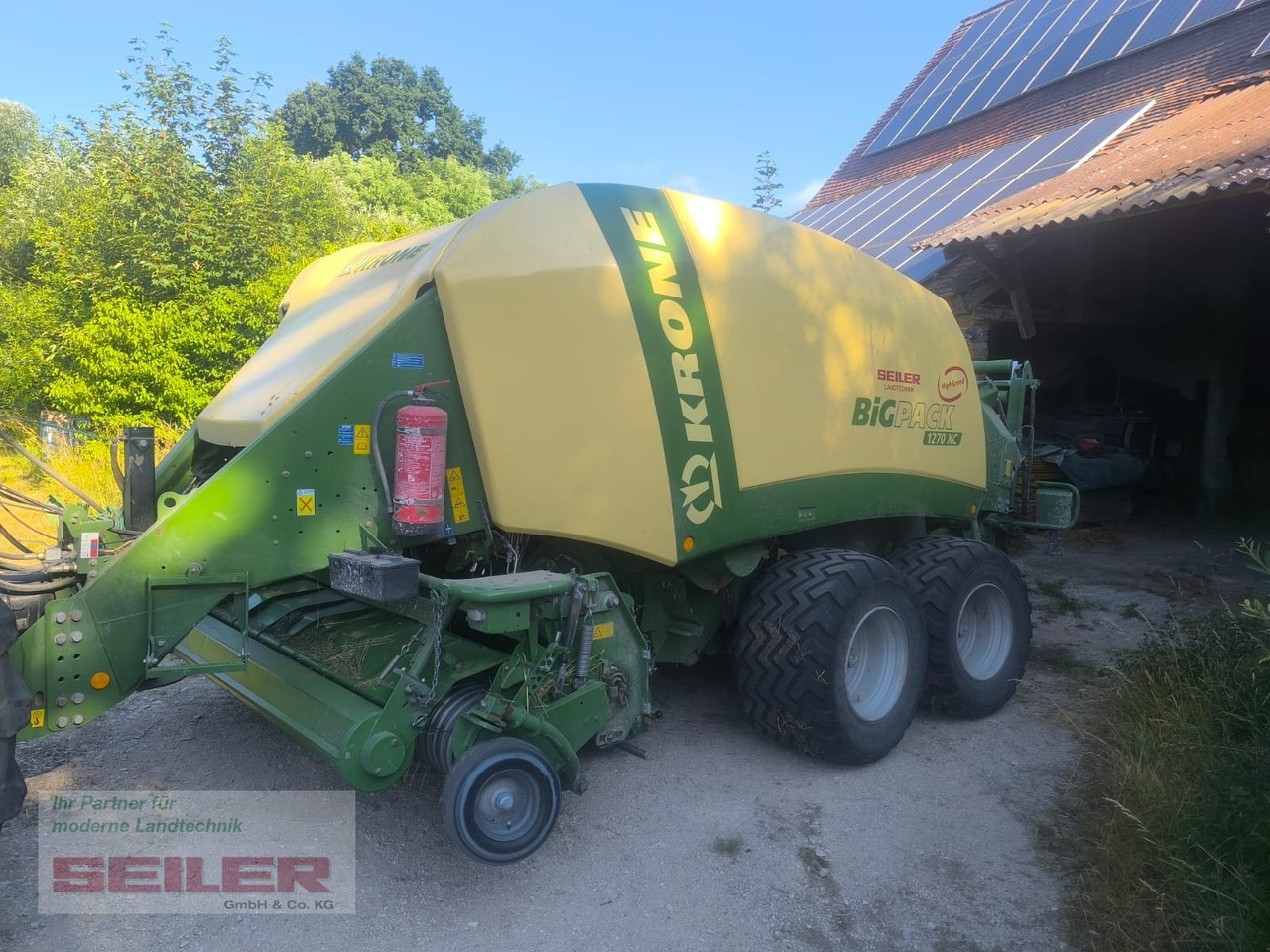 Krone Big Pack 1270 XC - Пресс-подборщик тюковый: фото 1 Krone Big Pack 1270 XC - Пресс-подборщик тюковый: фото 1