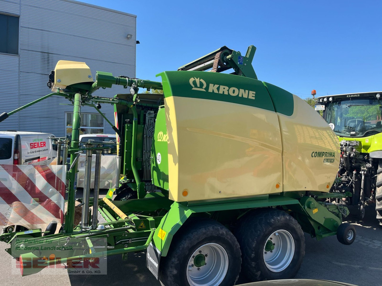 Krone Comprima CF 155 XC - Пресс-подборщик рулонный: фото 5 Krone Comprima CF 155 XC - Пресс-подборщик рулонный: фото 5